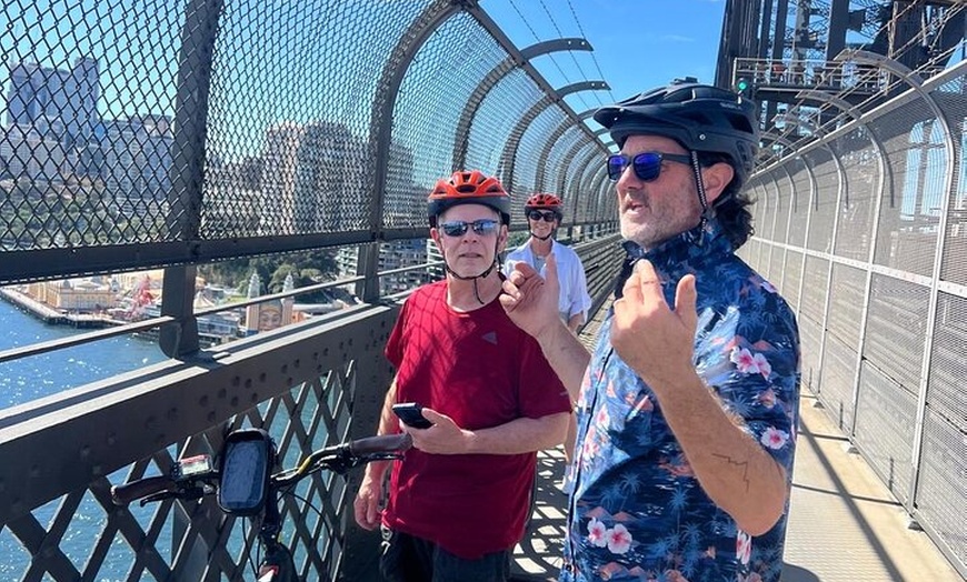 Image 9: Guided Electric Bike Tour of Sydney with Bluetooth helmets