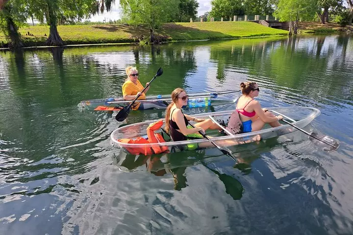 Urban Clear Kayak or Clear Paddleboard in Paradise: Morning/Night - Primary Image