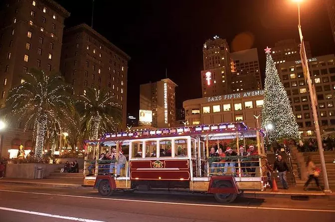 San Francisco Holiday Sights at Night City Trolley Tour - Primary Image