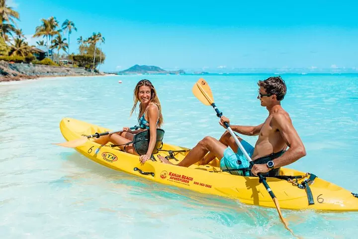 Kailua Bay, Oahu: Epic Kayak and Snorkel to Islands with Lunch