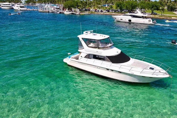 52' Yacht Activity in Miami Beach with Boat Rental and Party - Primary Image