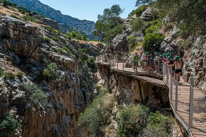 Desde Málaga Caminito del Rey Visita guiada con transporte