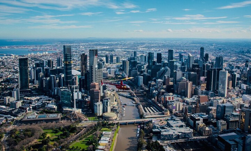 Image 2: Melbourne City Scenic Helicopter Ride