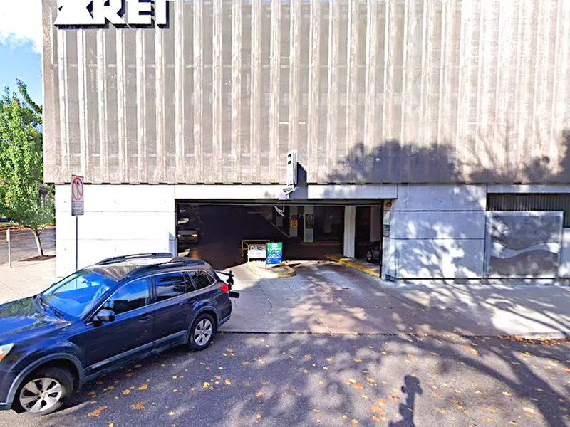 Parking at Edge Lofts Commercial Garage