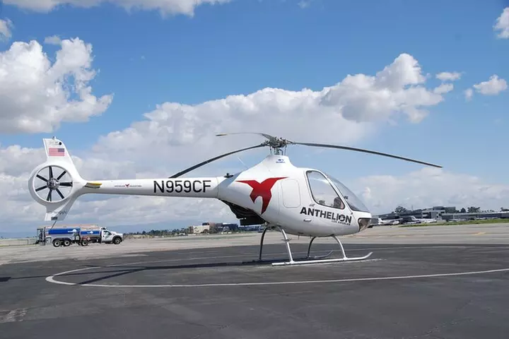 Learn To Fly Your Own Helicopter over Los Angeles