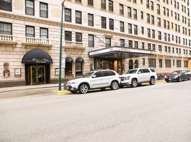 Parking at The Seneca - Valet Kiosk - Second Medium