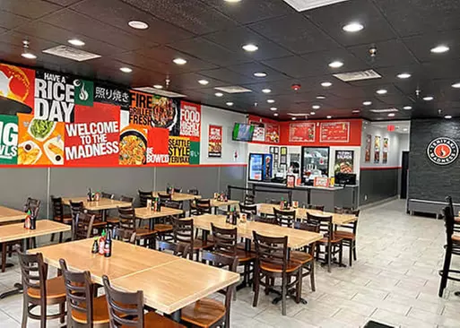 5% Cash Back at Teriyaki Madness