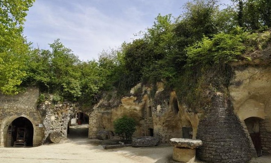 Image 1: Billet d'entrée au Village Troglodytique, musée troglo