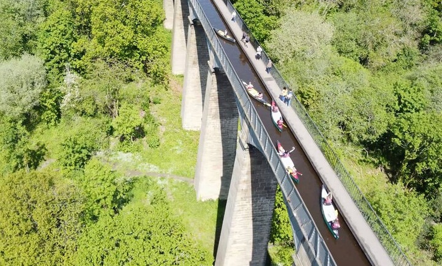 Image 5: Pontcysyllte Aqueduct Canoe Tours in Llangollen