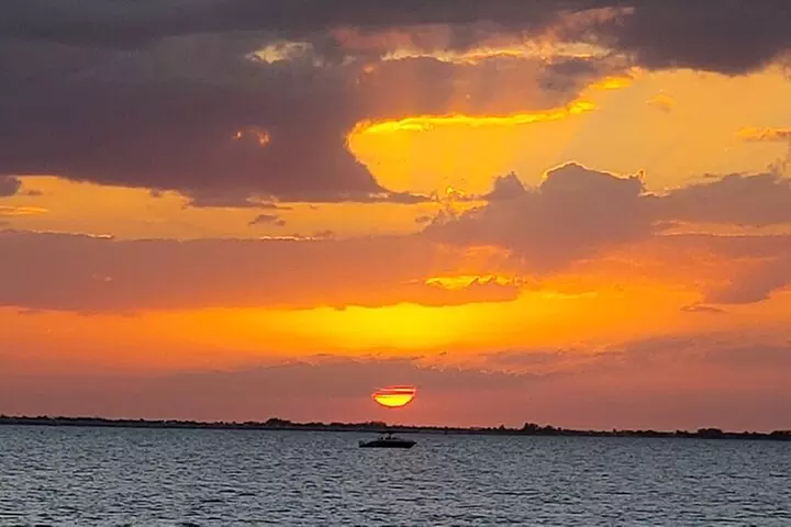 Sunset Dolphin Cruise with Sanibel Lighthouse Views