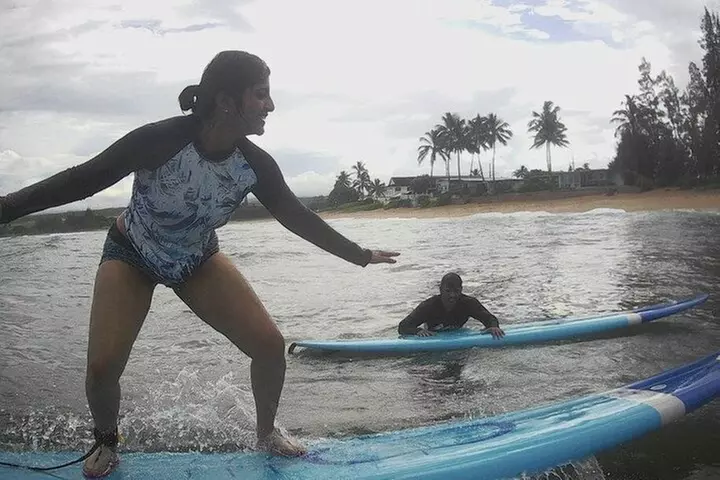 Private Surfing Lessons on the North Shore of Oahu
