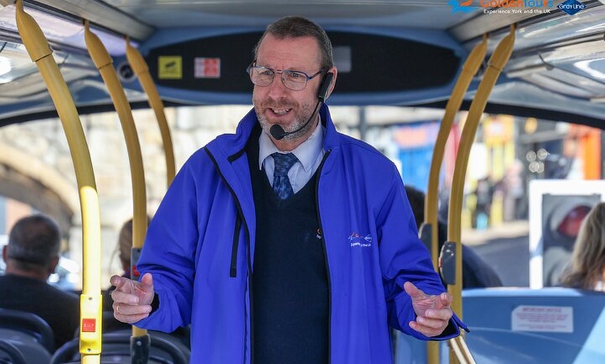 Image 22: Golden Tours York Hop-on Hop-off Open Top Bus Tour with Audio Guide