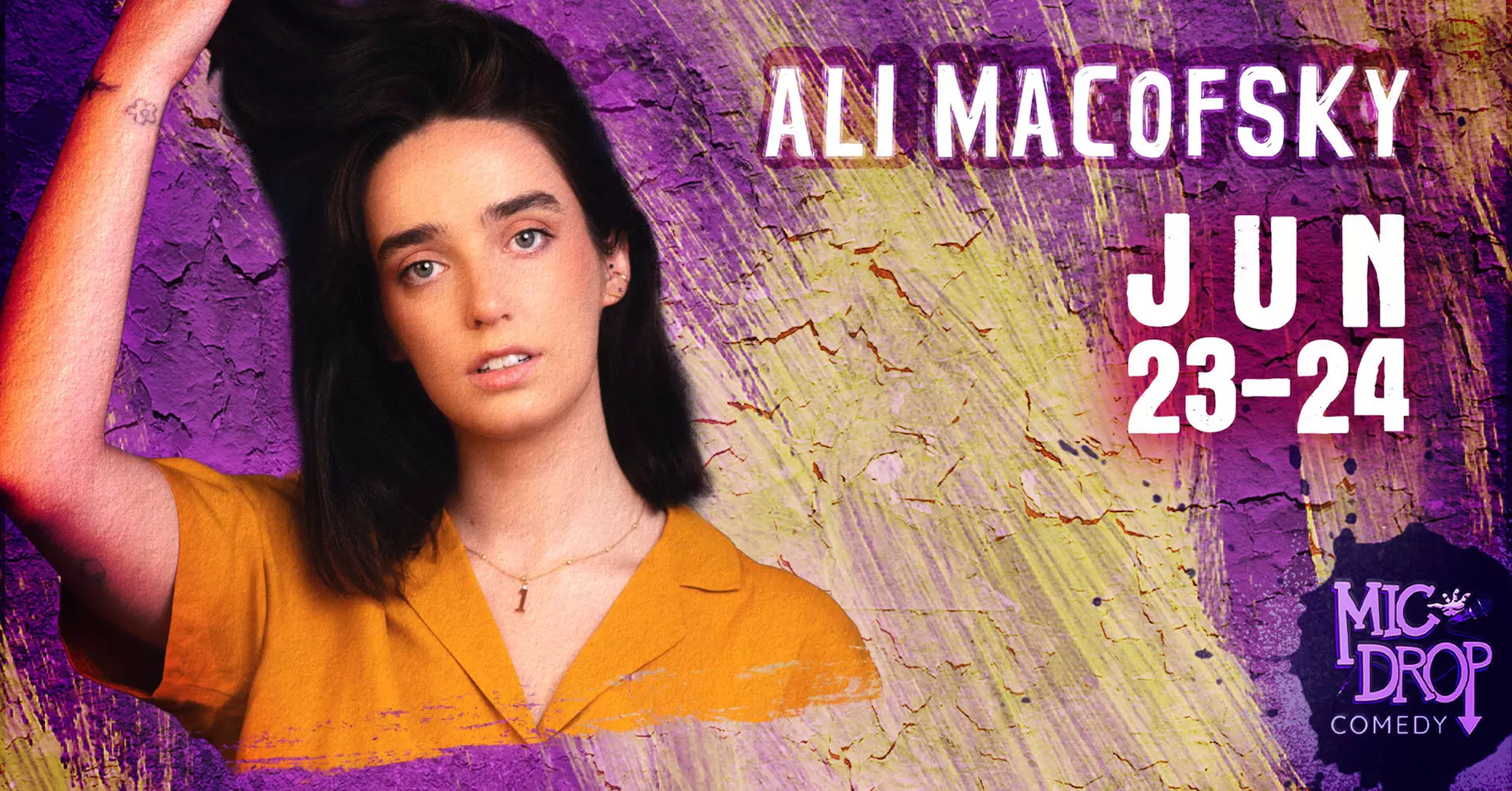 Comedienne Ali Macofsky - Friday, Jun 24, 2022 / 9:30pm - Primary Image