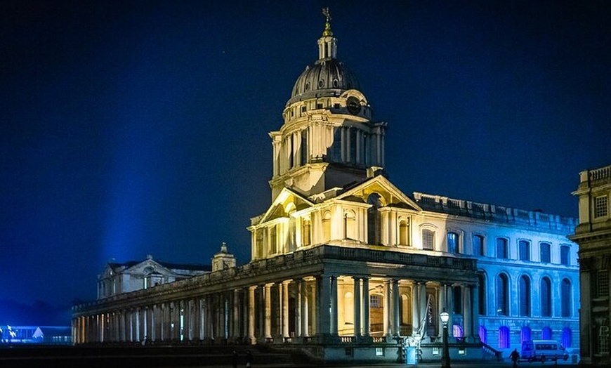 Image 16: London: Naval College + Painted Hall + Uber Boat: One Way Trip