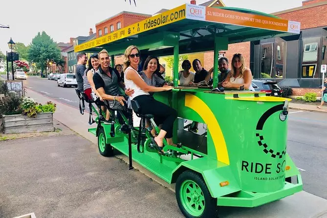 Solar-Powered "Pedal Bus" Pub Crawl with Sites & Food - Primary Image
