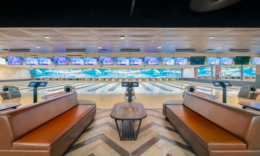 Image 1: $29.99 For 90 Minutes Of Bowling For 5 People With Rental Shoes (Re...