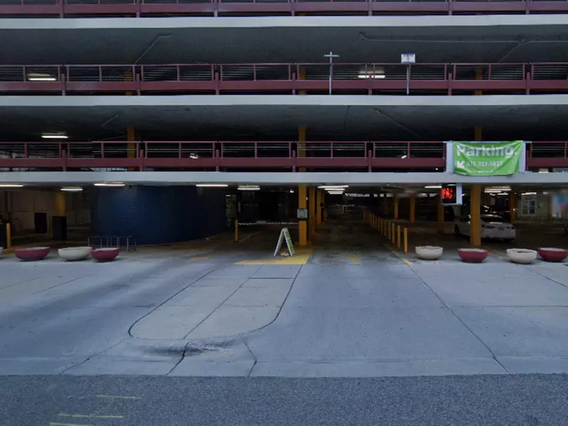 Parking at Theatre Ramp Garage