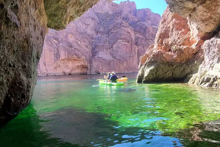 Emerald Cave Kayak Tour with Wildlife, Swim & Shuttle Option