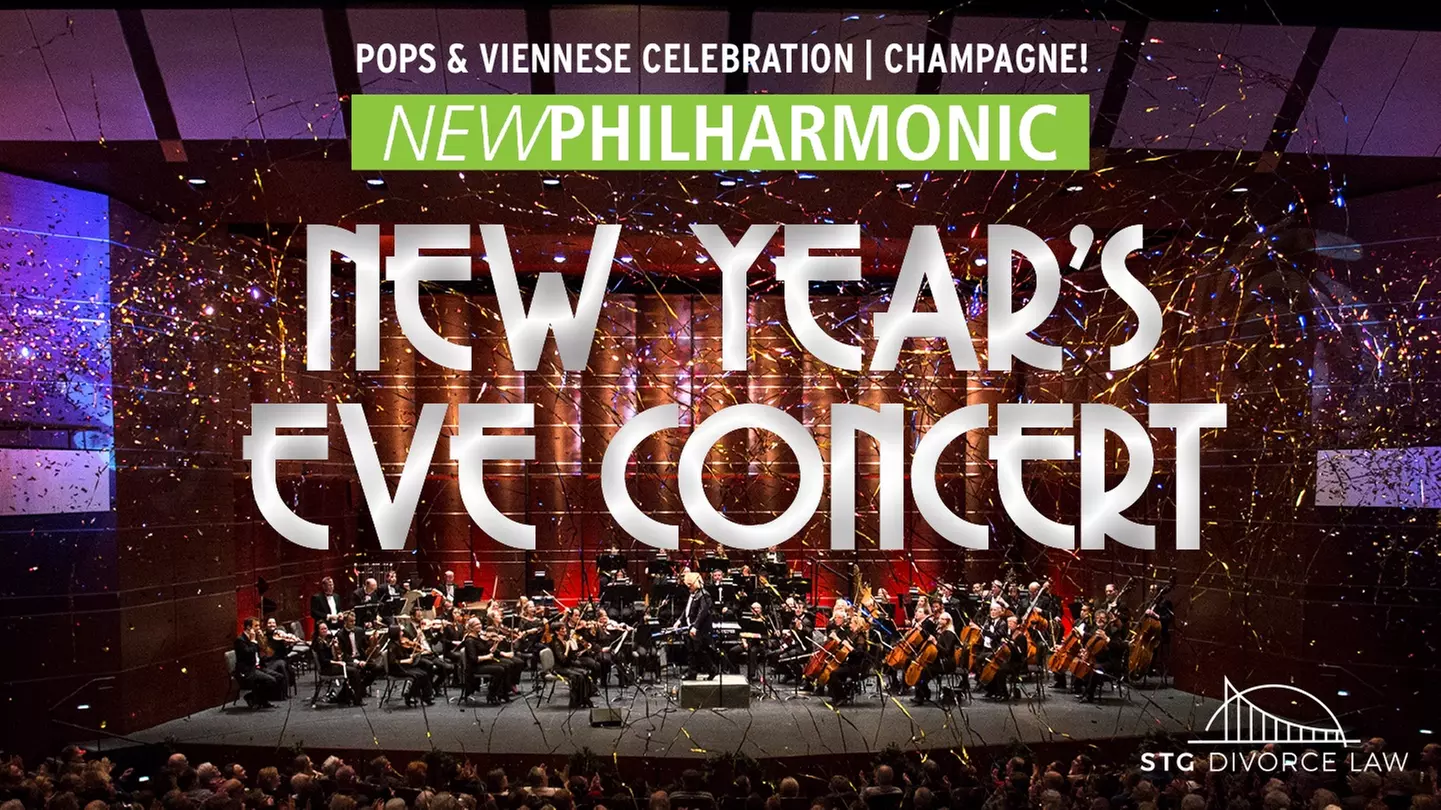 New Philharmonic New Year's Eve – Pops & Viennese Celebration - Saturday, Dec 31, 2022 / 8:30pm - Primary Image