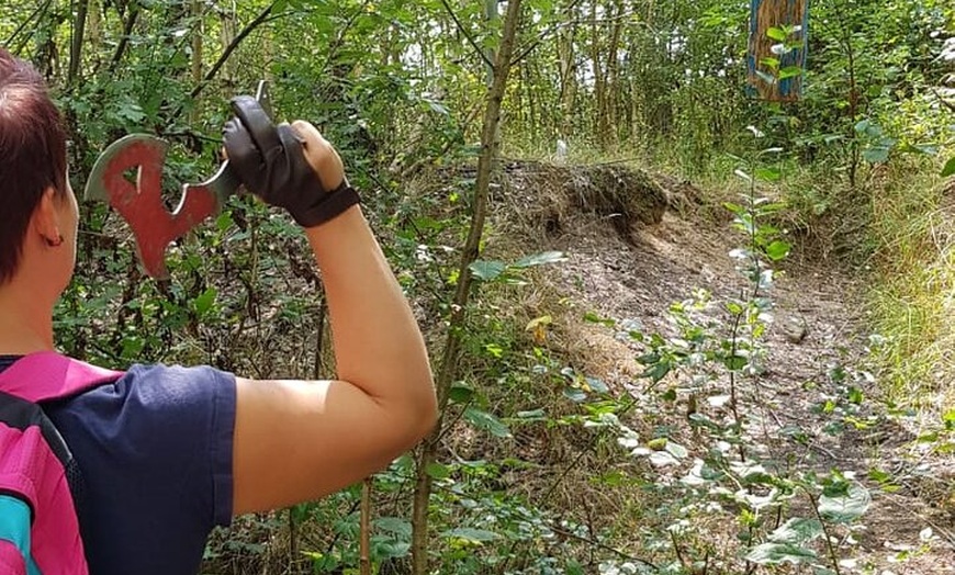 Image 6: 3D-Axtwerfen am Störmthaler See