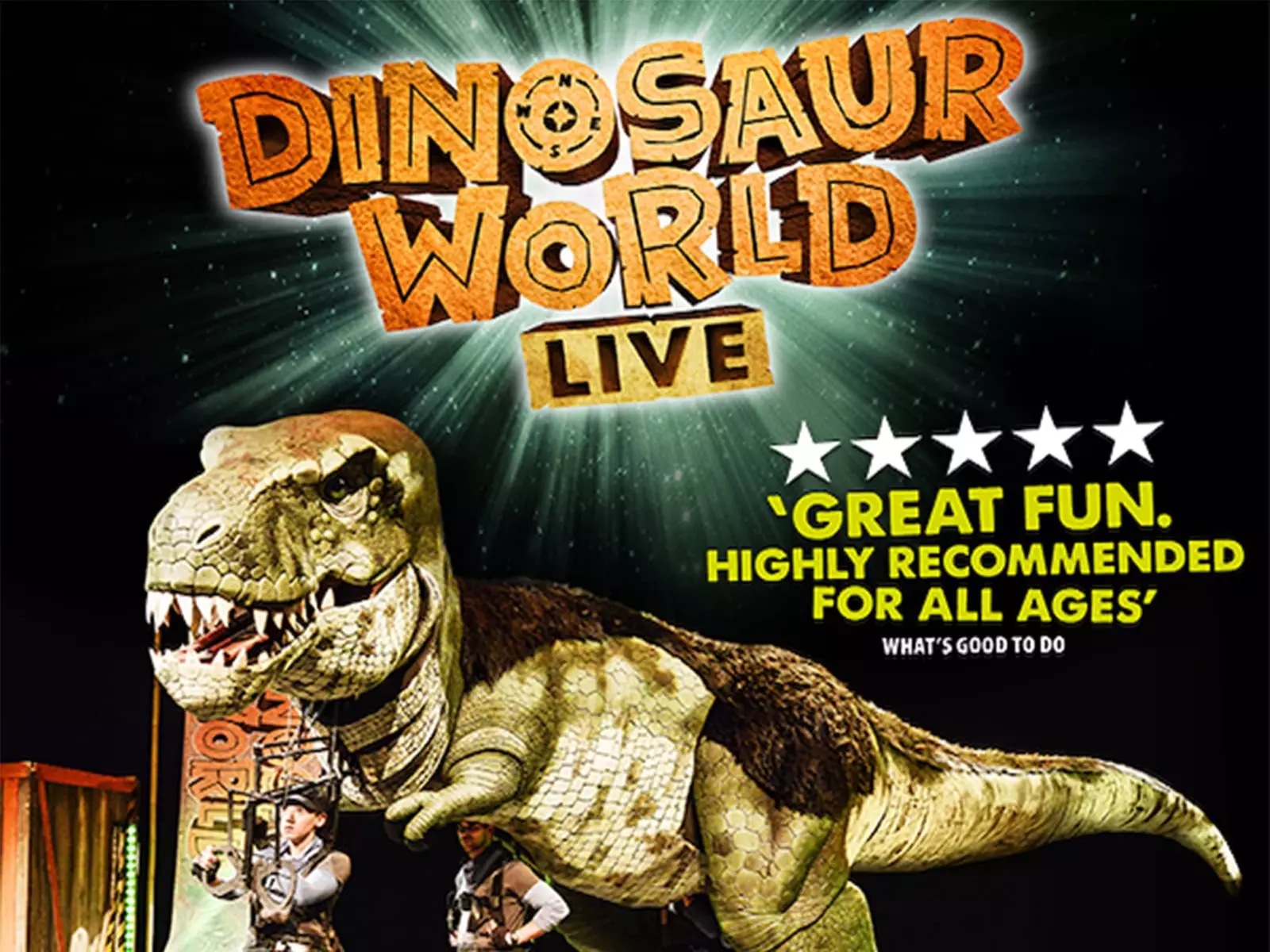 Dinosaur World Live - Saturday, Apr 27, 2024 / 5:00pm - Primary Image