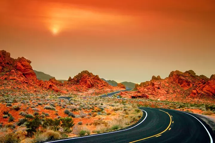 Valley of Fire and Seven Magic Mountains Small Group Tour from Las Vegas - Primary Image