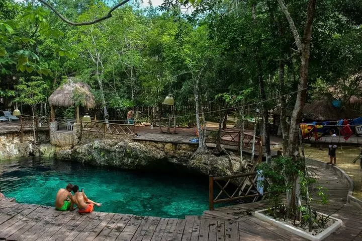 Magical adventure to Kaan Luum Lagoon, 2 Cenotes, Tulum Letters