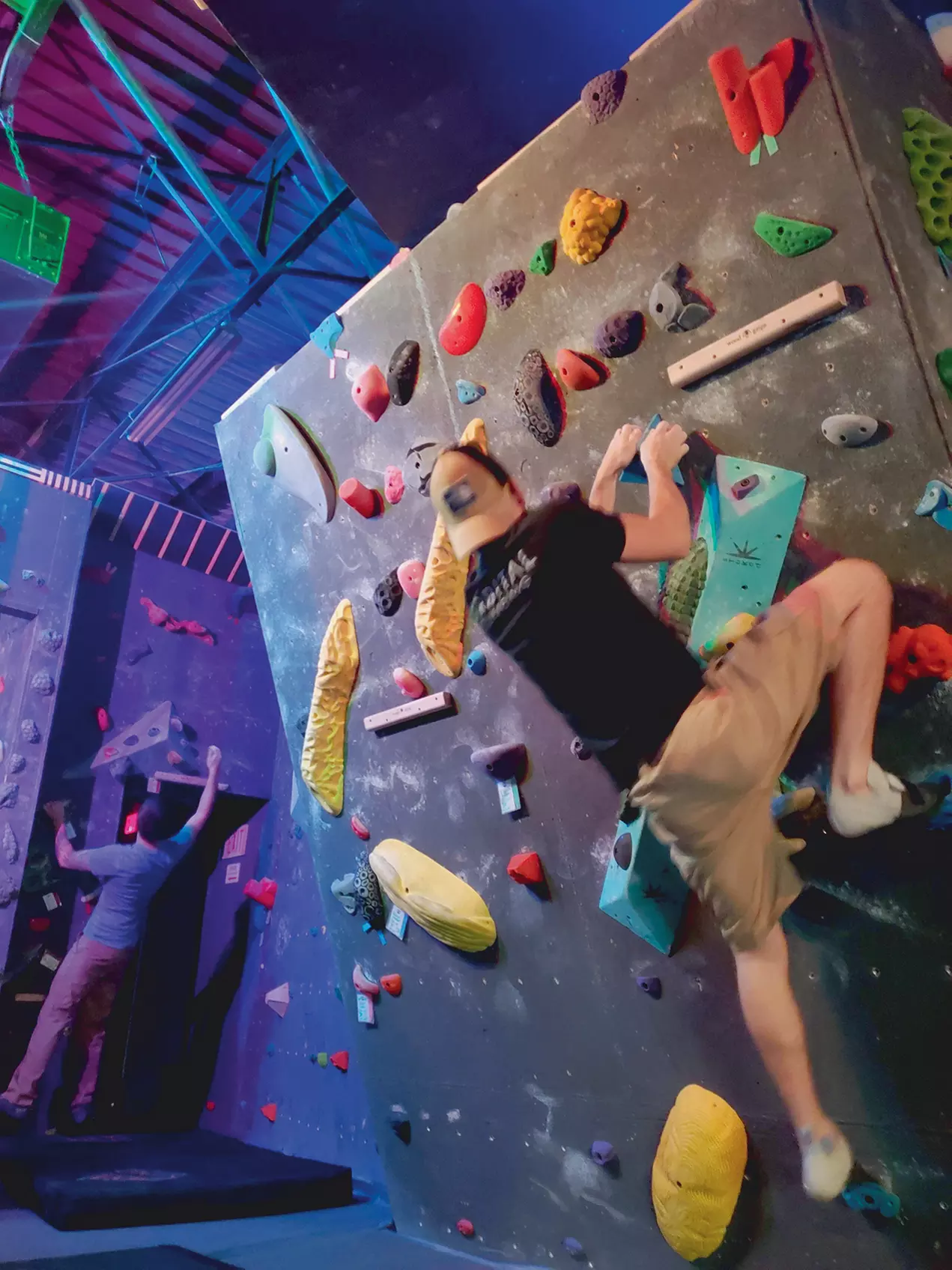 $15 For An Indoor Rock Climbing Day Pass With Rentals For 2 (Reg. $30) - Second Medium