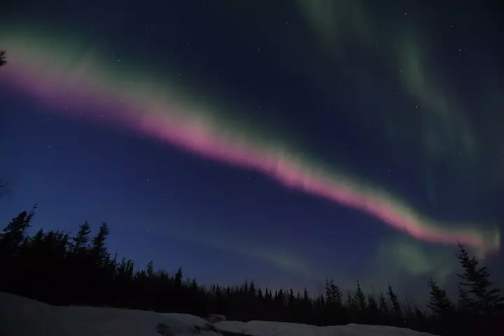 Aurora Viewing - Aurora Husky Lodge , Great view from top of the ridge