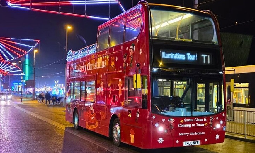 Image 5: Blackpool Xmas By the Sea Illuminations Bus Tour