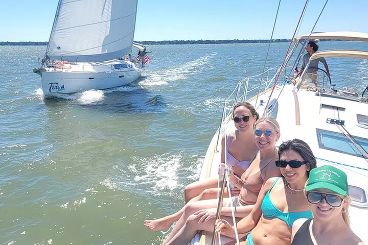 Private Morning Sailing/Dolphin & History Tours on 43ft Mystique - Primary Image