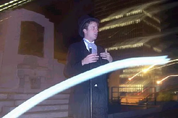 Haunted Nashville Night-Time Walking Tour with Costumed Guide