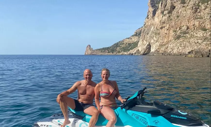 Image 2: Excursión a Isla Es Vedrá en Moto de Agua Desde San Antonio