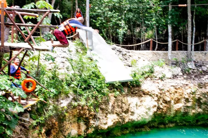 ATVshared,Horseback Riding Cenote &Ziplines from Playa del Carmen