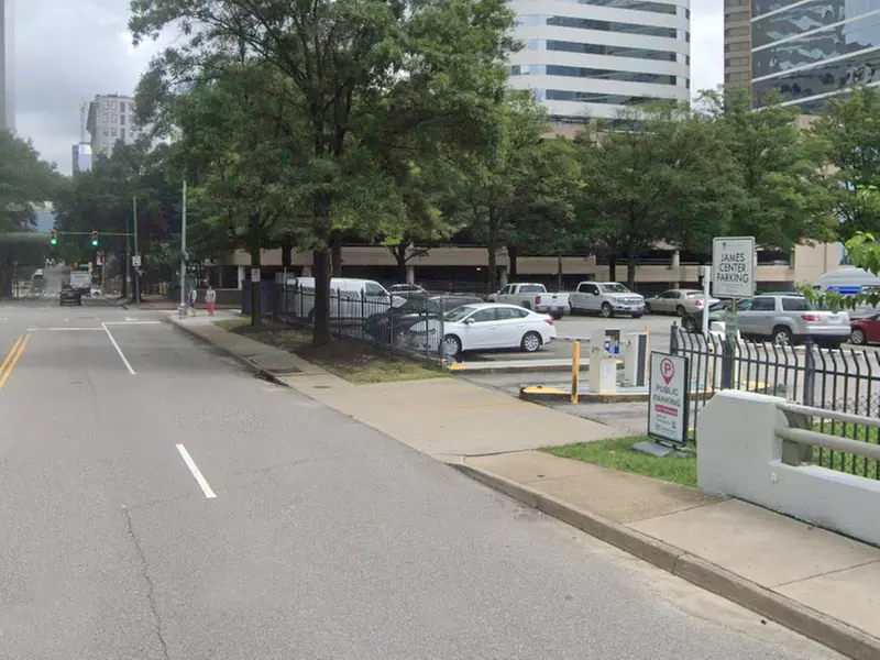 Parking at 903 - James Center Surface Lot