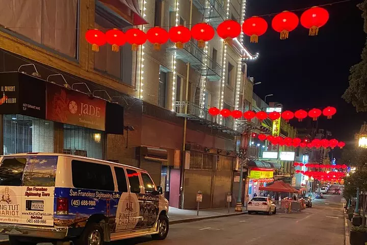 Ultimate Night Tour of San Francisco with Sightseeing Shuttle