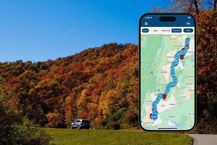 Scenic Blue Ridge Parkway Self-Guided Driving Audio Tour