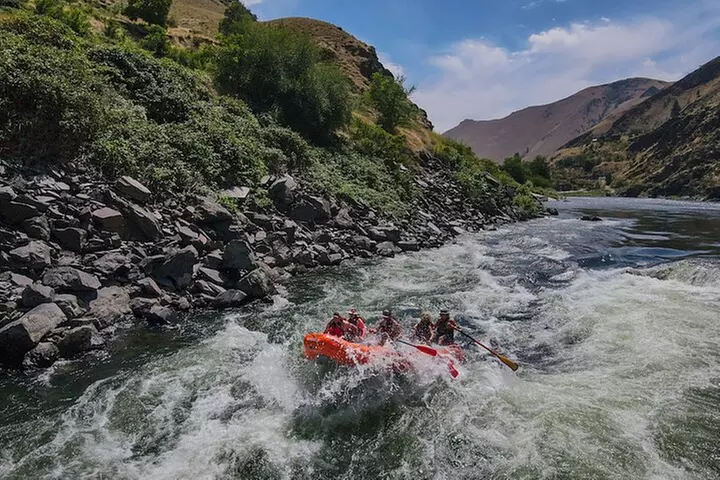 Riggins Idaho half-day rafting trip on the Salmon River