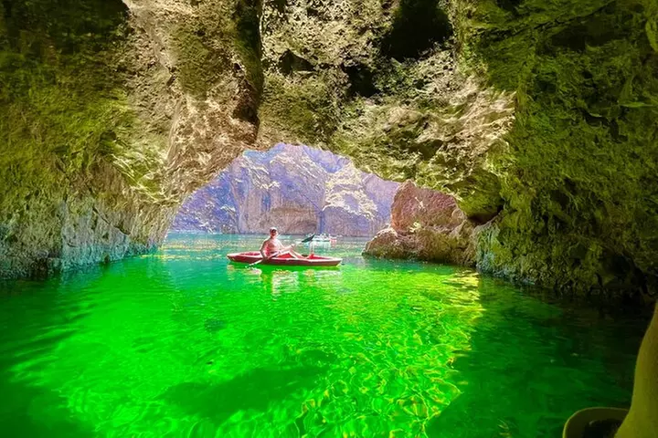 Emerald Cave Kayaking Tour from Las Vegas, Best Dam 1/2 Day Trip