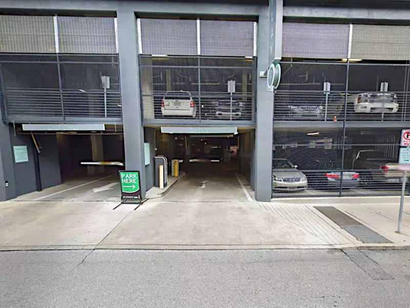 Parking at 100 S. Main St. Garage - P2724