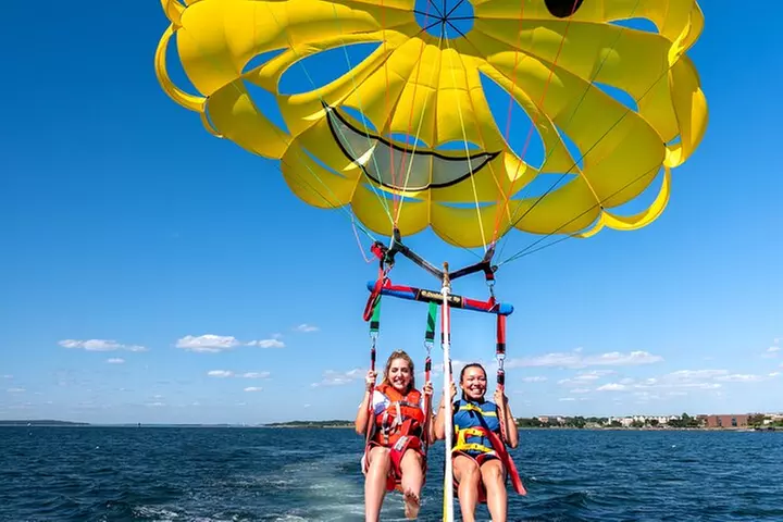 Parasailing in Newport, Rhode Island - Primary Image