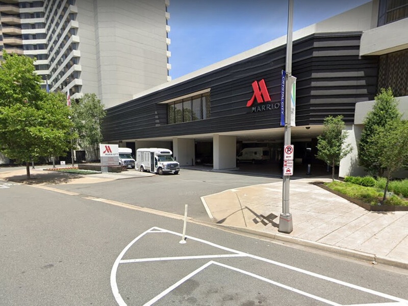 Parking at Marriott Crystal Gateway Garage DCA