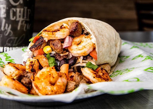 5% Cash Back at Bubbakoo's Burritos