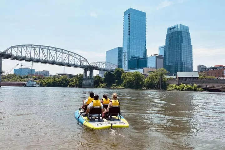 Downtown Nashville 4 Person Pedal Drive Kayak Rental - Primary Image