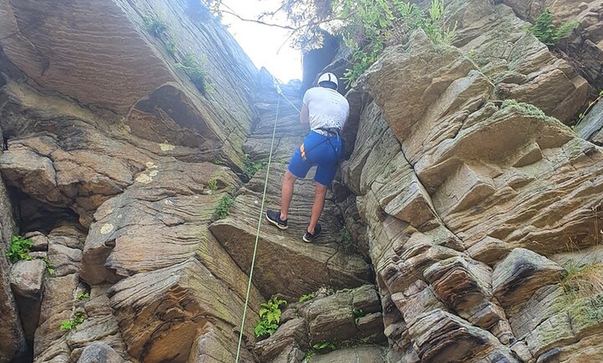 Image 1: Rock Climbing Experience By The Beach