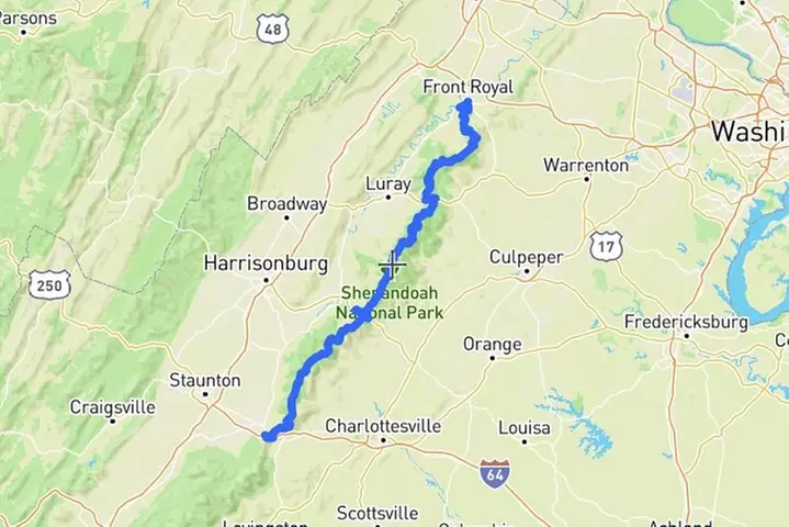 Self-Guided Audio Driving Tour in Shenandoah National Park