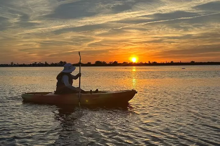 Sunset Kayaking with Dolphins