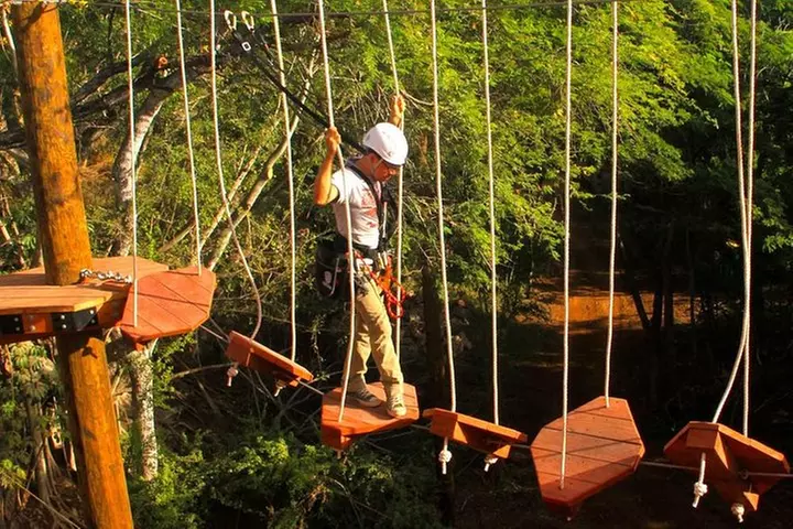 Adventure Course Extreme Including Climbing Wall & Rappel