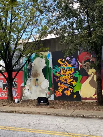 Atlanta Street Art and BeltLine Tour with Happy Hour and Activity
