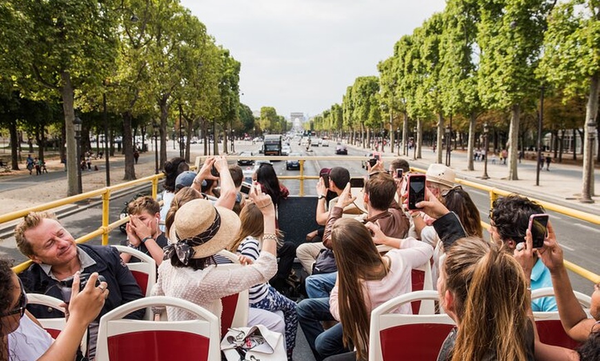 Image 1: Big Bus Paris à arrêts multiples et croisière fluviale